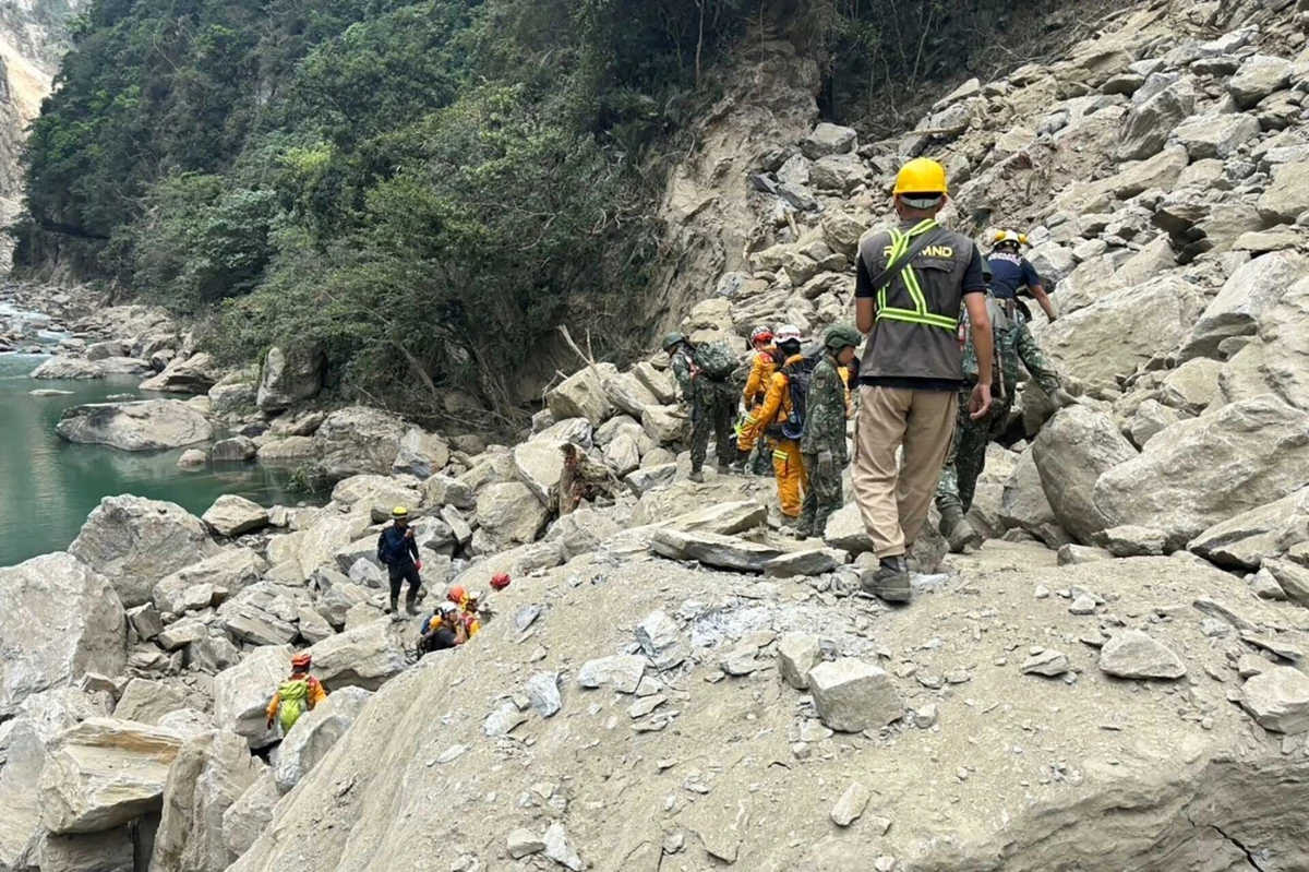 Imagem de contexto do artigo Mais de 600 pessoas presas em Taiwan após sismo que causou 12 mortes