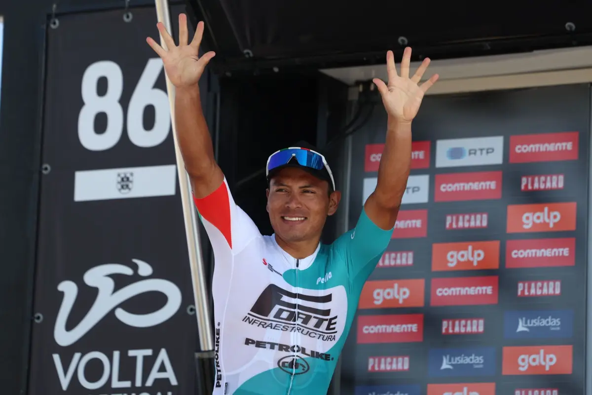 Ciclista equatoriano Jonathan Caicedo (Petrolike)