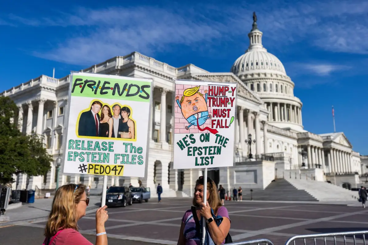 Imagem de contexto do artigo Vítimas de Epstein pedem divulgação de todos os documentos sobre o caso