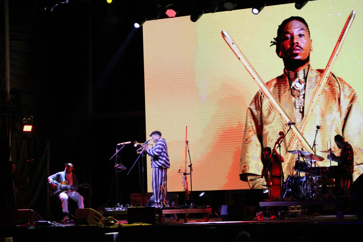 Chief Adjuah no palco do Mimo