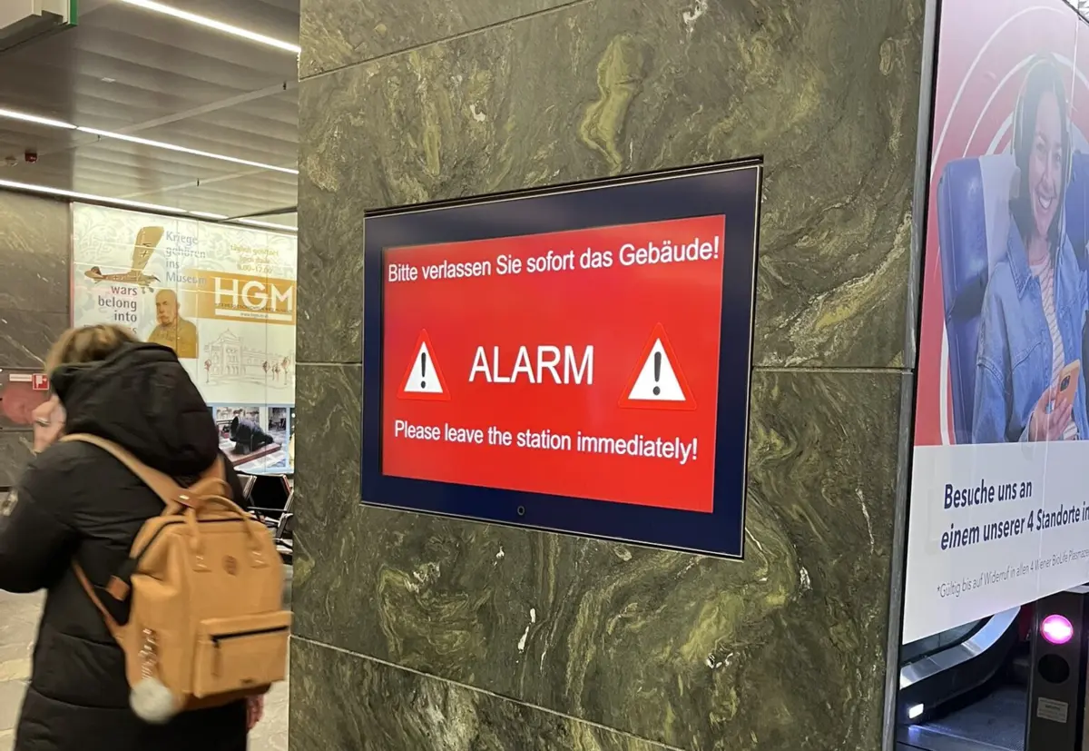 Imagem de contexto do artigo Principal estação ferroviária de Viena evacuada devido a ameaça de bomba