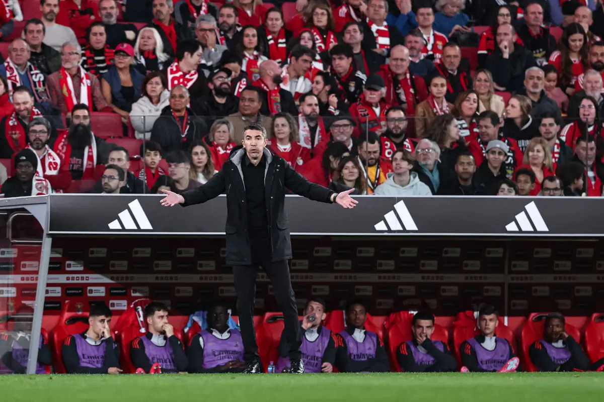 Bruno Lage, treinador do Benfica