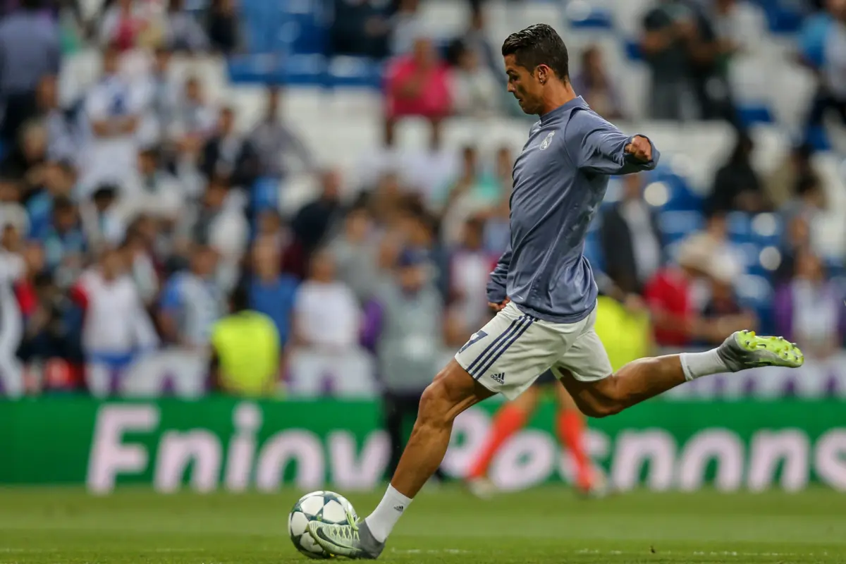 Cristiano Ronaldo jogou no Real Madrid de 2009 a 2018