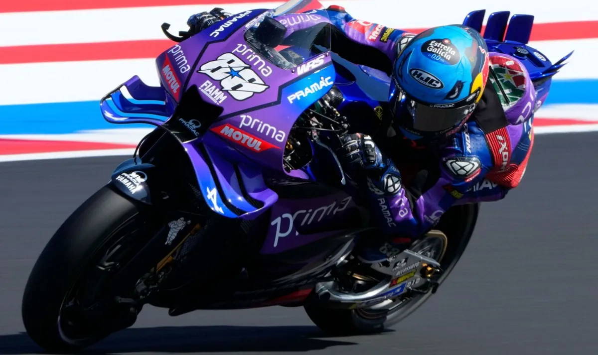 A Yamaha de Miguel Oliveira