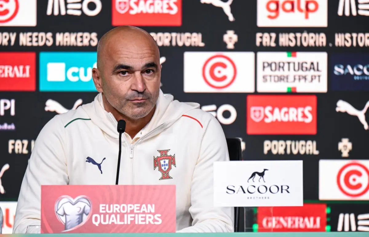 Roberto Martínez, selecionador de Portugal