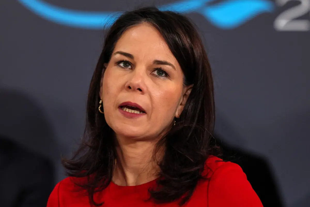 Annalena Baerbock, ministra dos Negócios Estrangeiros da Alemanha