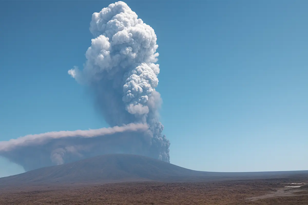 Imagem de contexto do artigo Vulcão na Etiópia entra em erupção pela primeira vez em 12 mil anos