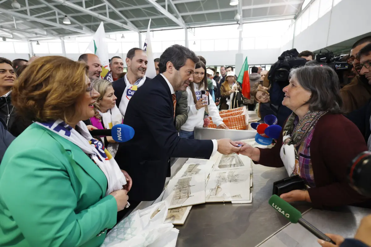 O sétimo dia da campanha do Chega legislativas arrancou com uma visita ao Mercado Municipal de Vila Real