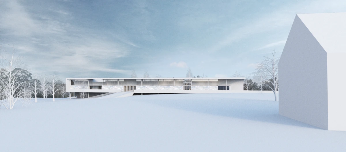 Imagem virtual do palácio de Justiça de Sesimbra