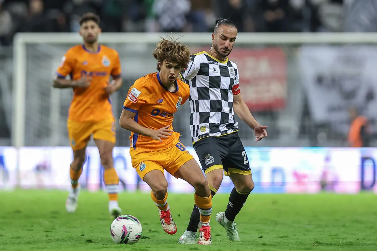 Rodrigo Mora em ação pelo F. C. Porto