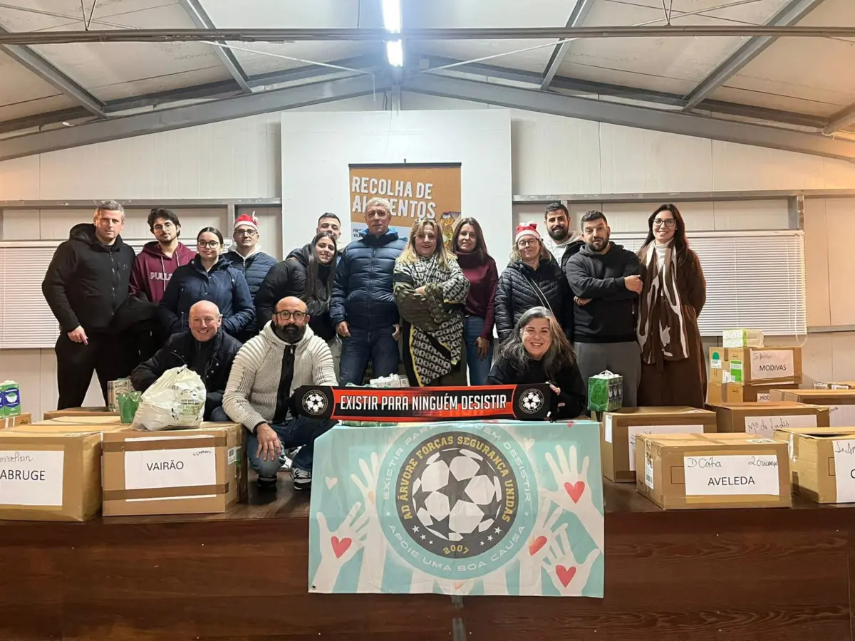 A recolha de géneros alimentares, nomeadamente bacalhau e azeite, para a ceia de Natal, decorre até ao dia 19 de dezembro