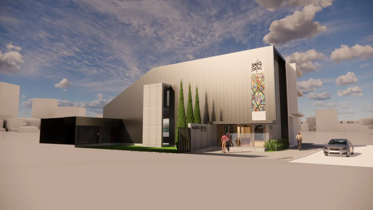 Maquete do futuro museu que vai nascer na Tocha