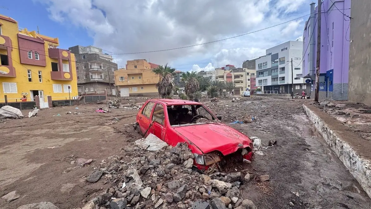 Imagem de contexto do artigo Número de mortos nas cheias em Cabo Verde sobe para nove
