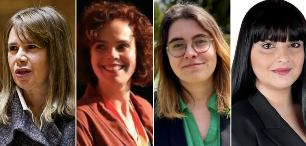 Teresa Caeiro, Rubina Berardo, Inês Mota Batista e Vera Matos