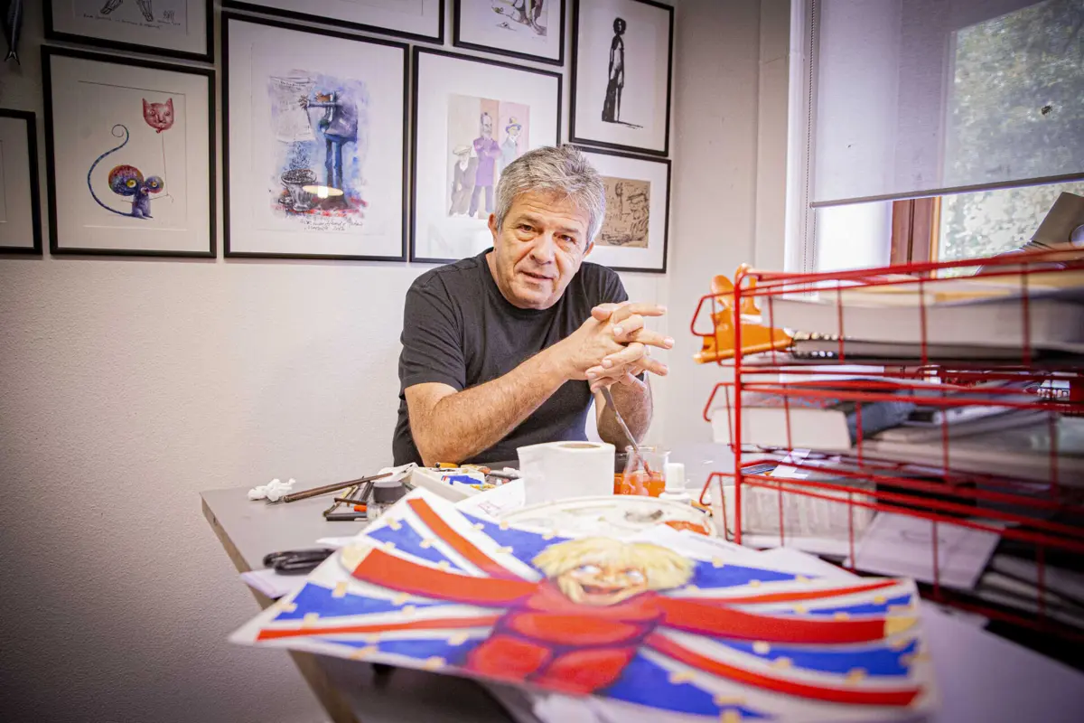 António Antunes, cartoonista