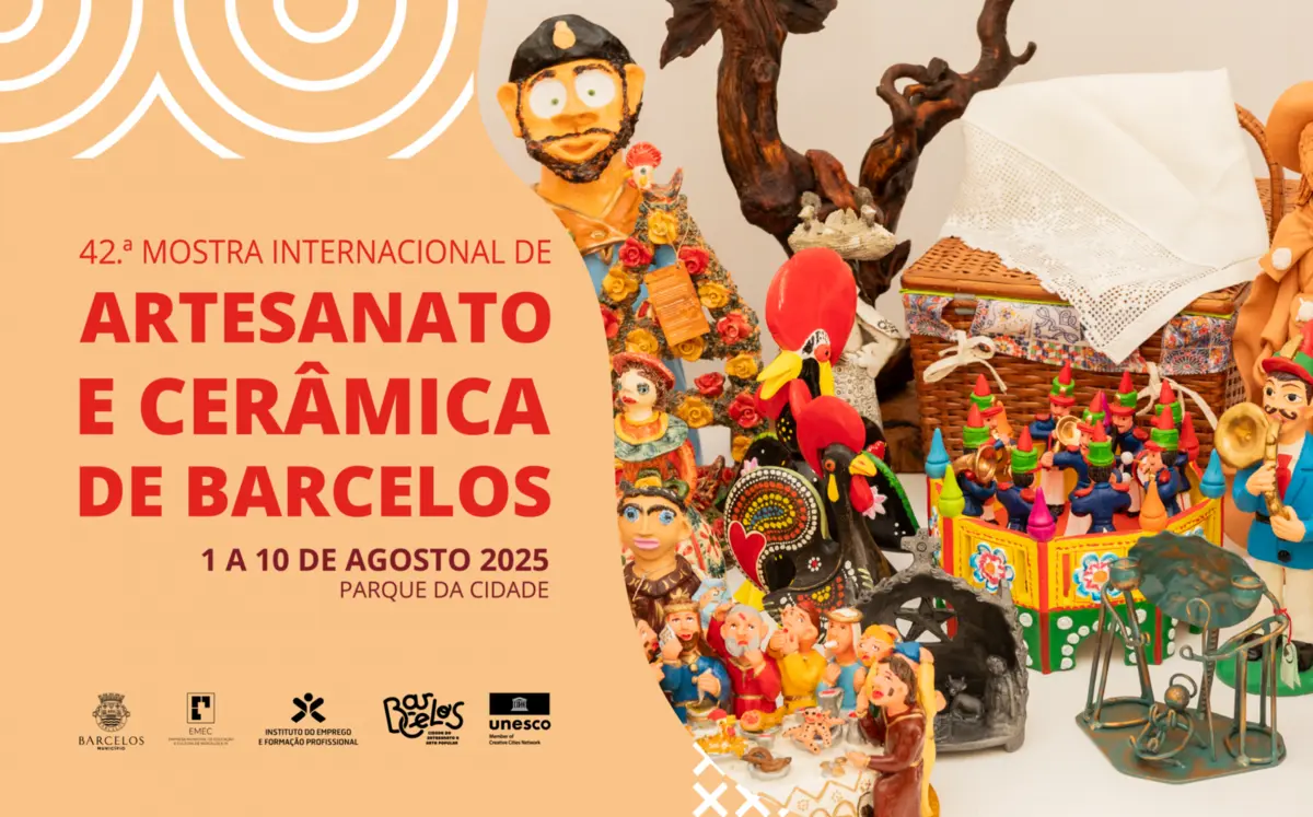 A entrada é gratuita e o evento quer reafirmar Barcelos como a capital do artesanato