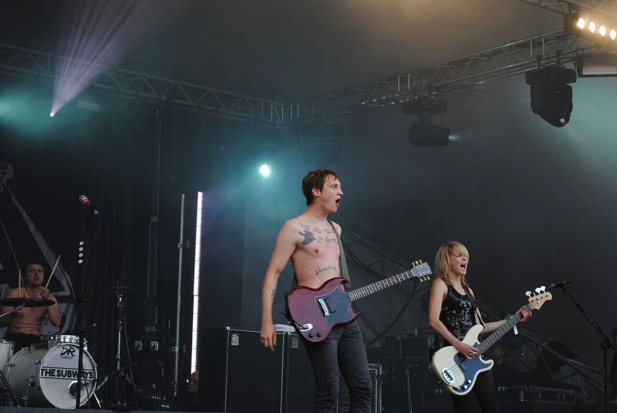Banda inglesa de punk The Subways foi formada no início do milénio