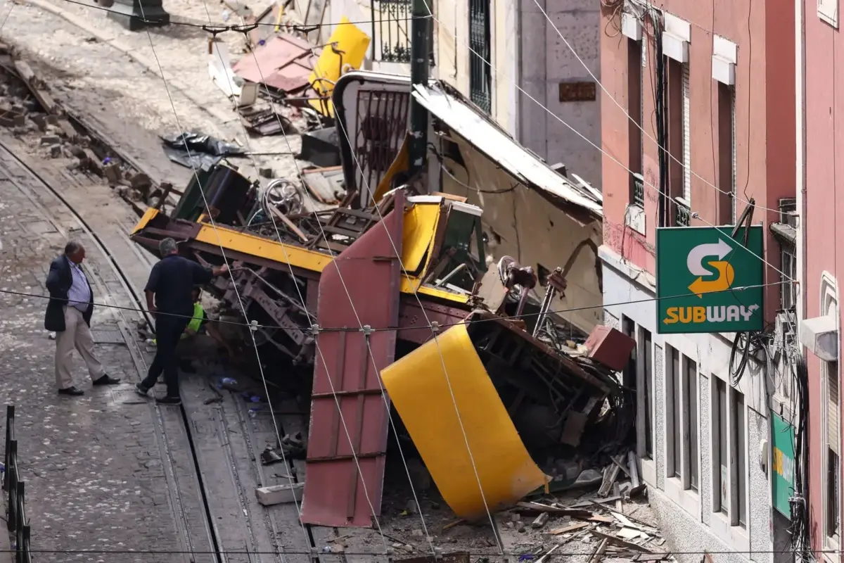 "O cabo instalado não estava conforme com a especificação" da Carris para utilização no ascensor da Glória