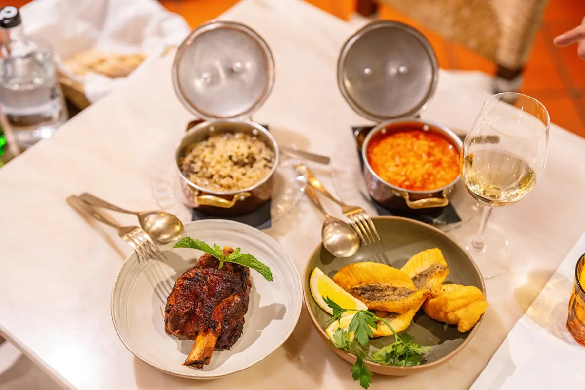 O restaurante Solar do Forcado.