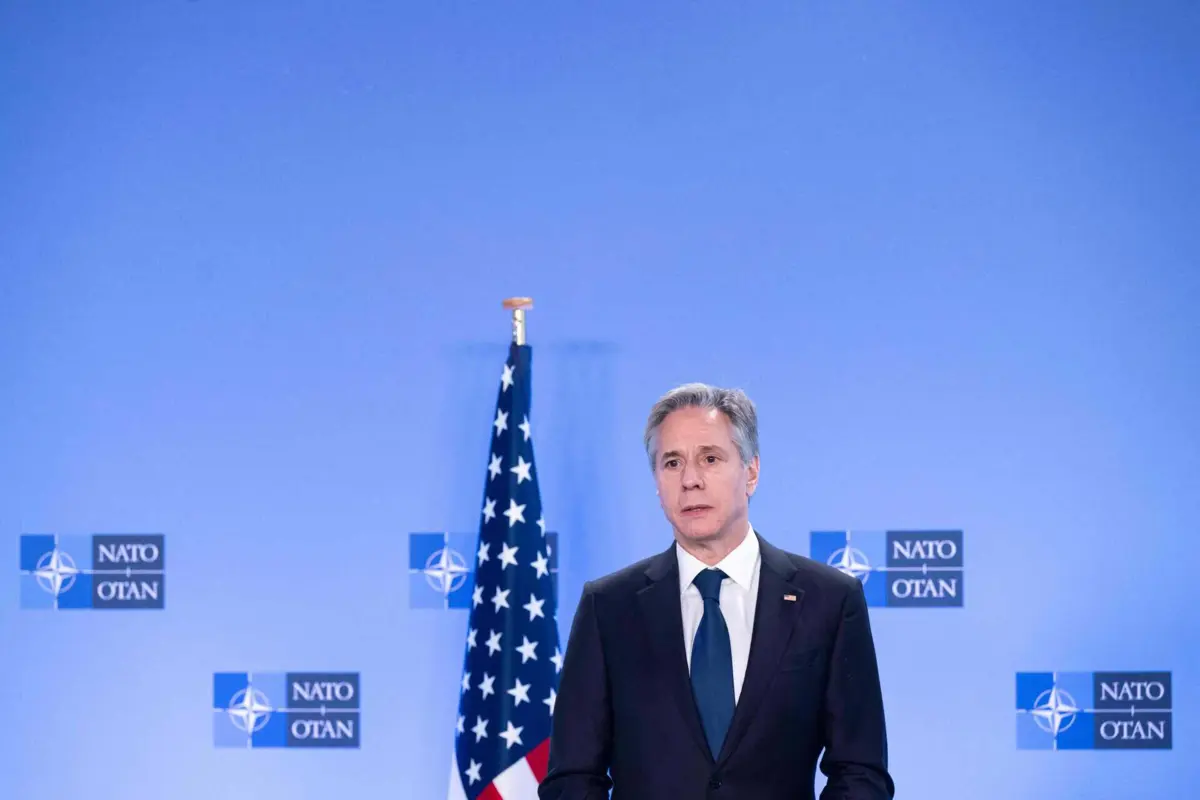 O secretário de Estado dos EUA, Antony Blinken