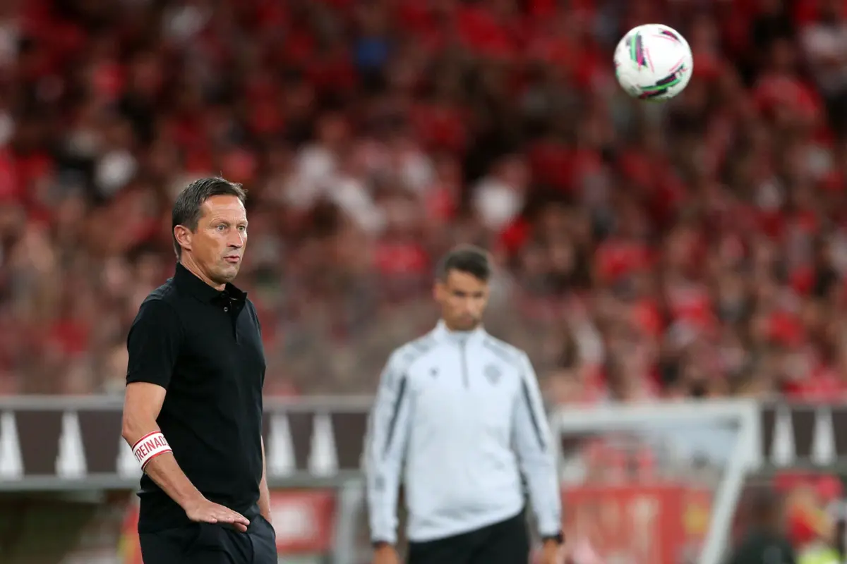 Roger Schmidt, treinador do Benfica