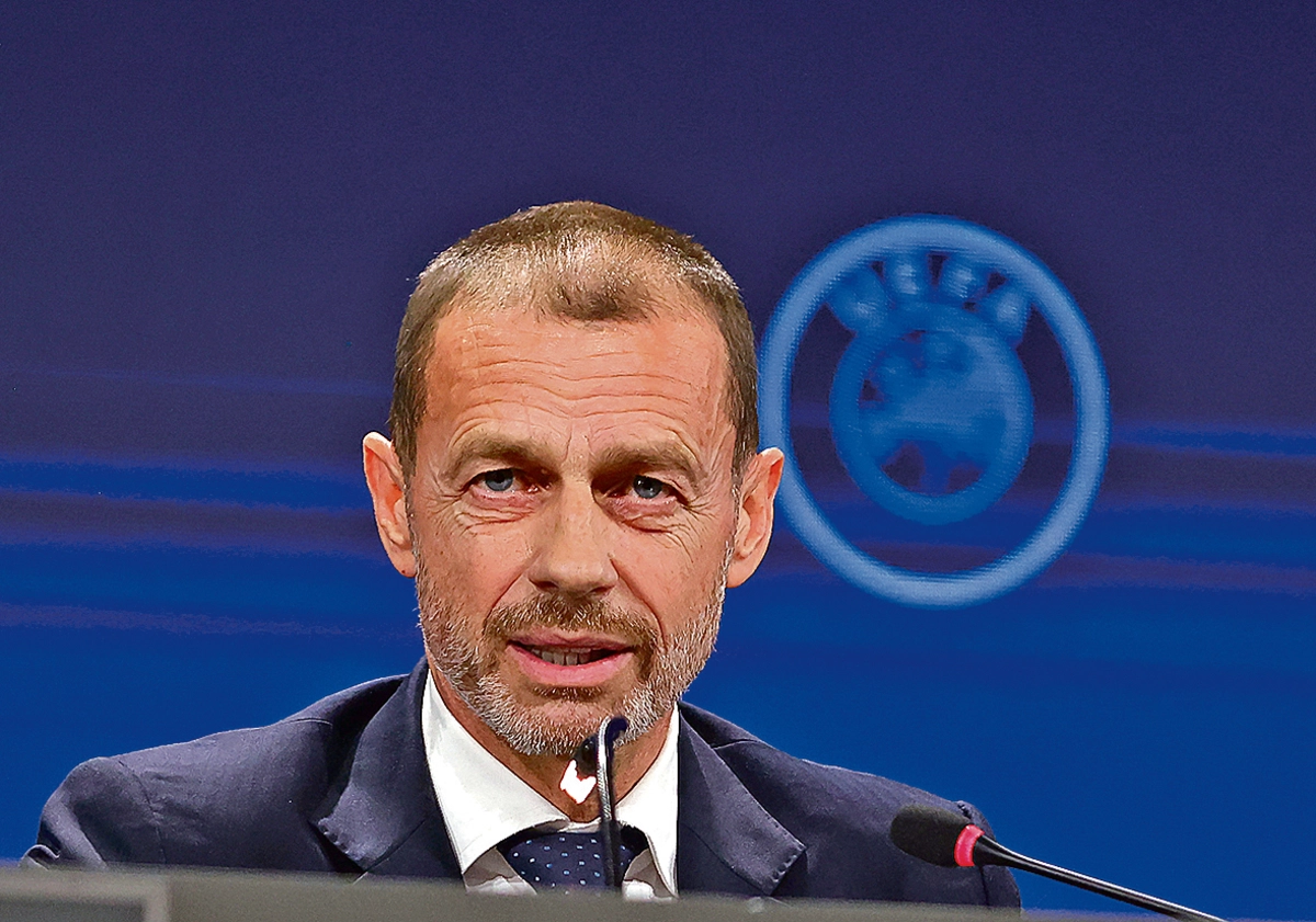 Alexsander Ceferin, presidente da UEFA