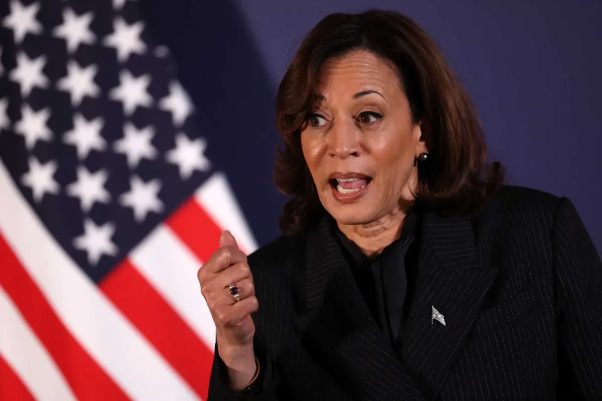 A vice-Presidente dos Estados Unidos, Kamala Harris