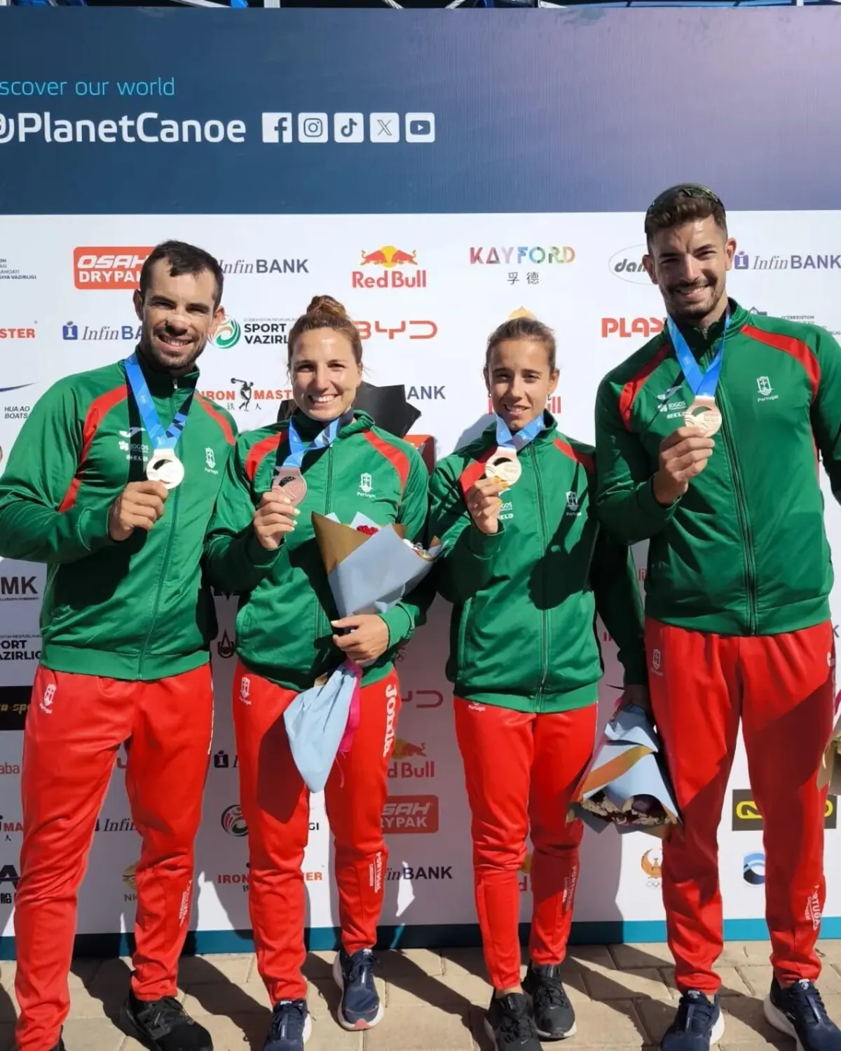 Comitiva portuguesa presente nos Mundiais de velocidade conquistou um total de seis medalhas
