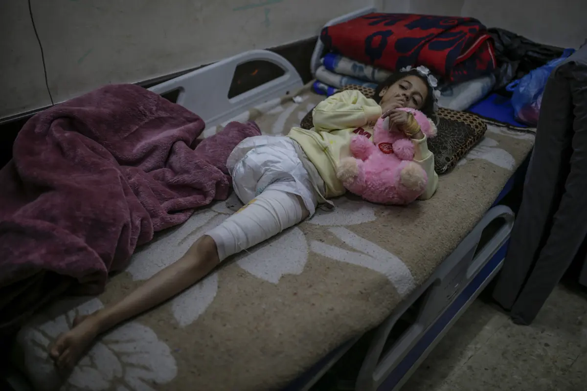 Gaza é o local do mundo com mais crianças amputadas por habitantes