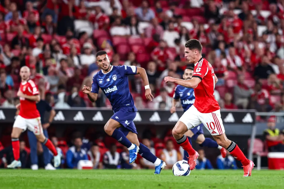 Sudakov foi lançado na segunda parte do jogo com o Santa Clara