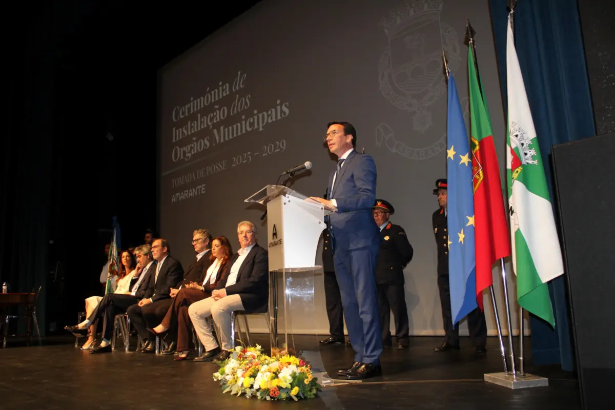 Jorge Ricardo tomou posse como presidente da Câmara municipal de Amarante
