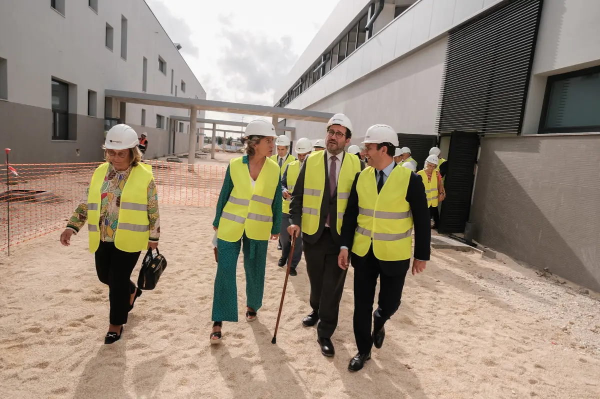 Ministros visitam o Centro Escolar dos Marrazes