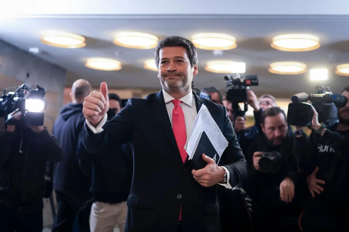 André Ventura, candidato à segunda volta das eleições presidenciais