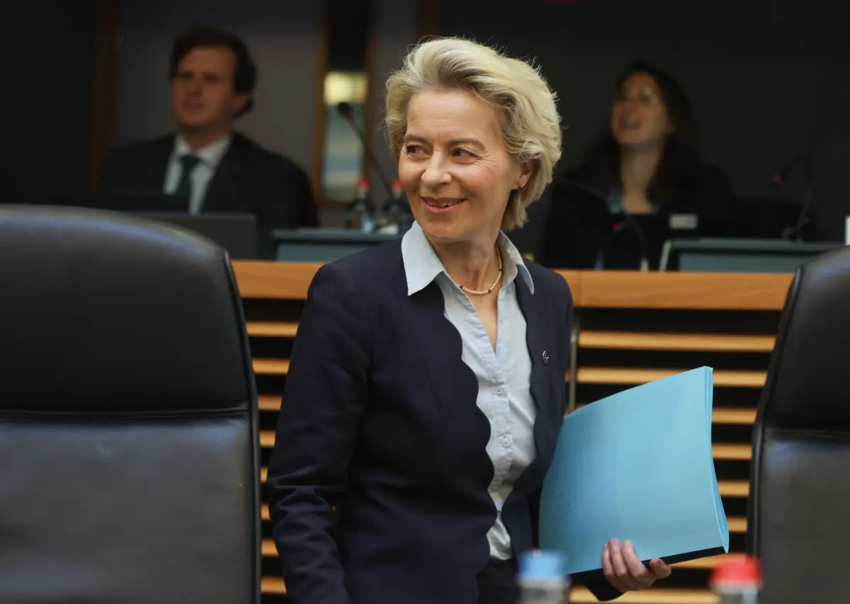 Ursula von der Leyen, presidente da Comissão Europeia