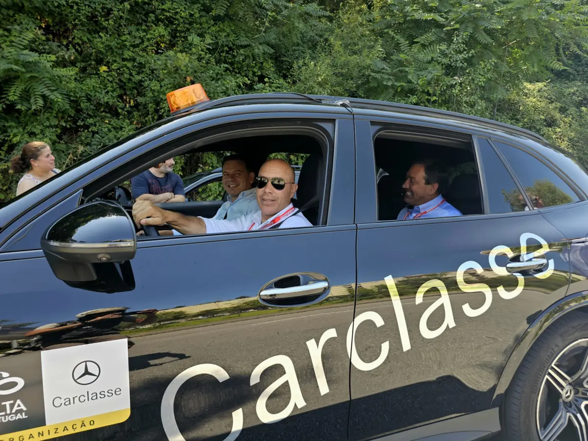 Luís Montenegro acompanha a nona etapa da Volta a Portugal
