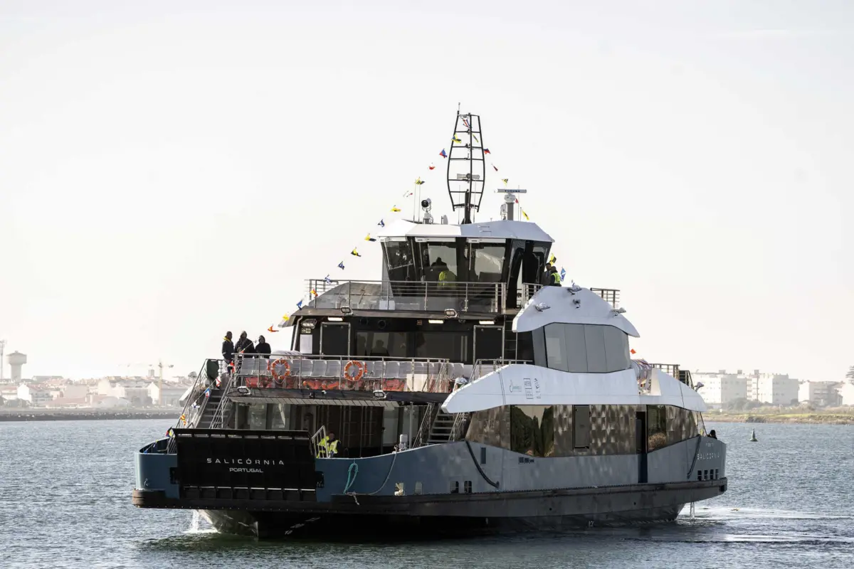 Primeiro ferry elétrico ibérico começou a operar a 2 de fevereiro