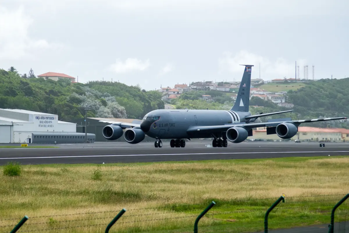 Base das Lajes recebeu aviões reabastecedores dos EUA