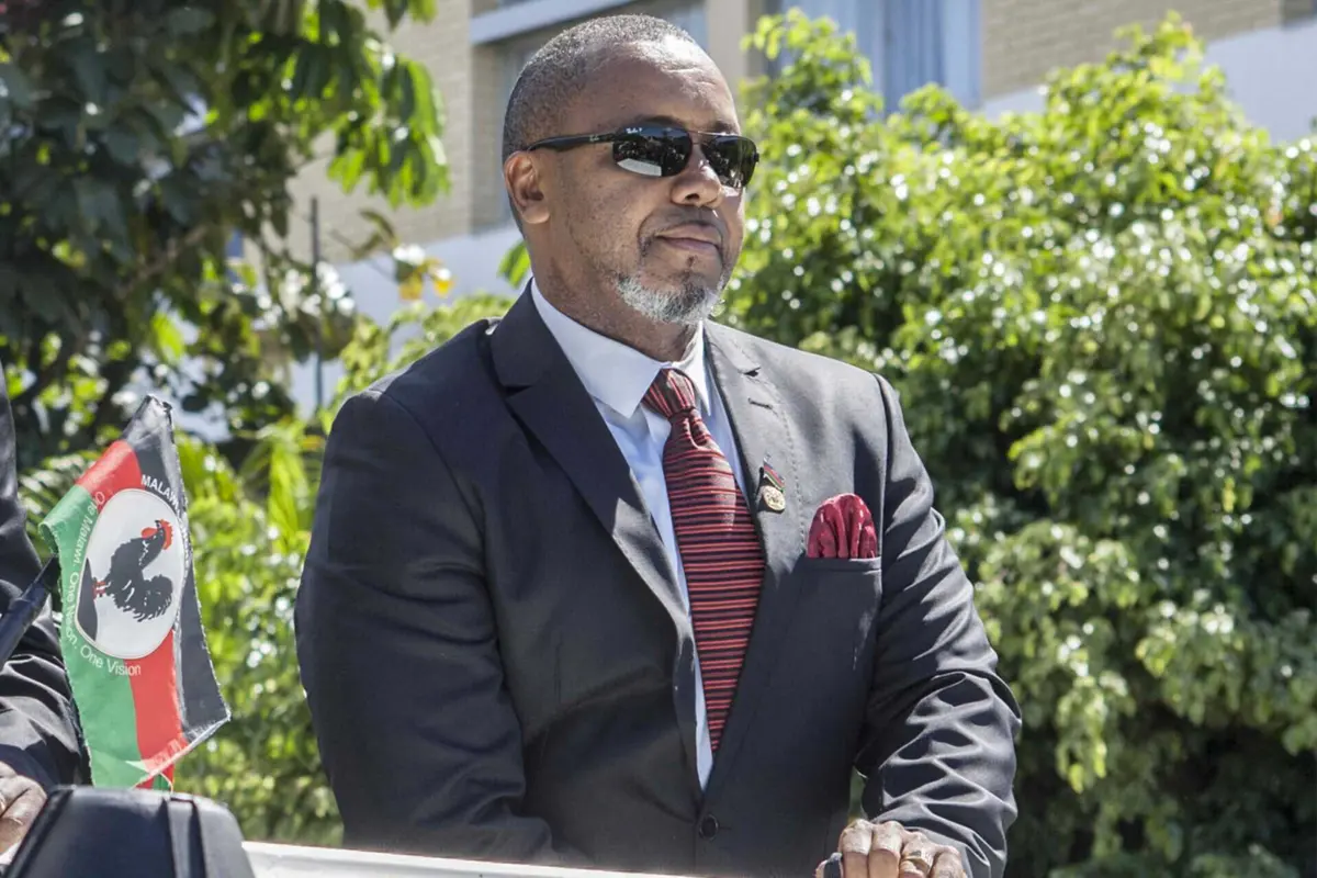 Saulos Chilima é muito popular no Maláui, especialmente entre os jovens