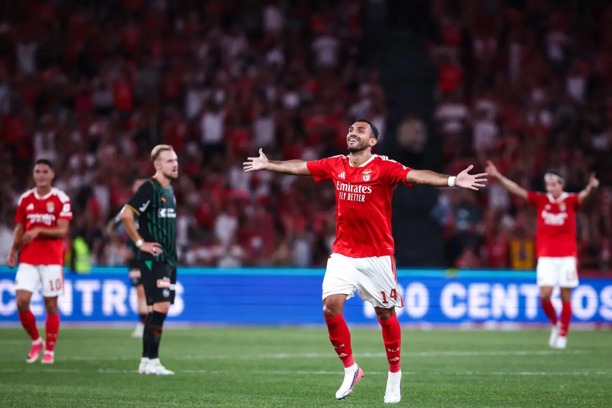 Pavlidis brilhou ao marcar quatro golos, o que aconteceu pela primeira vez da carreira do grego