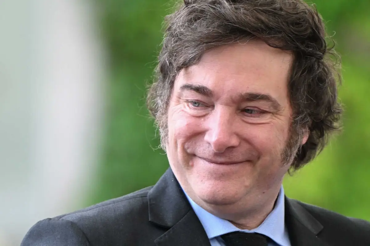 O presidente argentino, Javier Milei