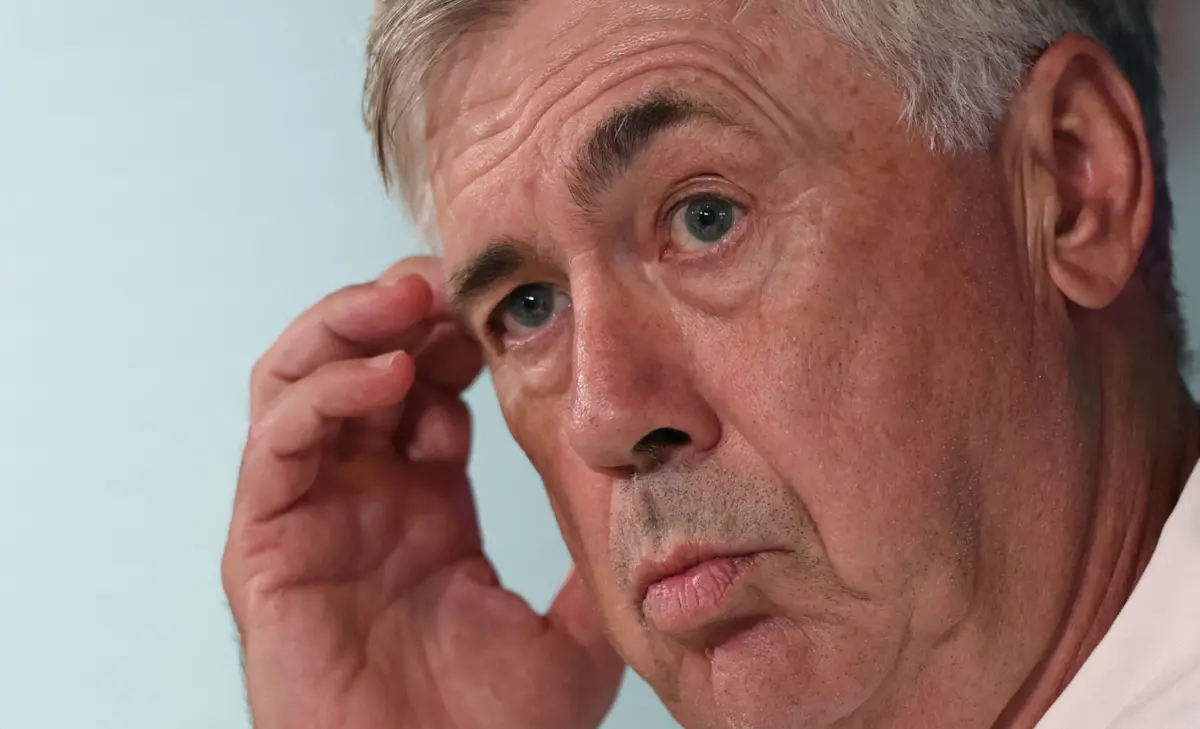 Carlo Ancelotti, treinador do Real Madrid