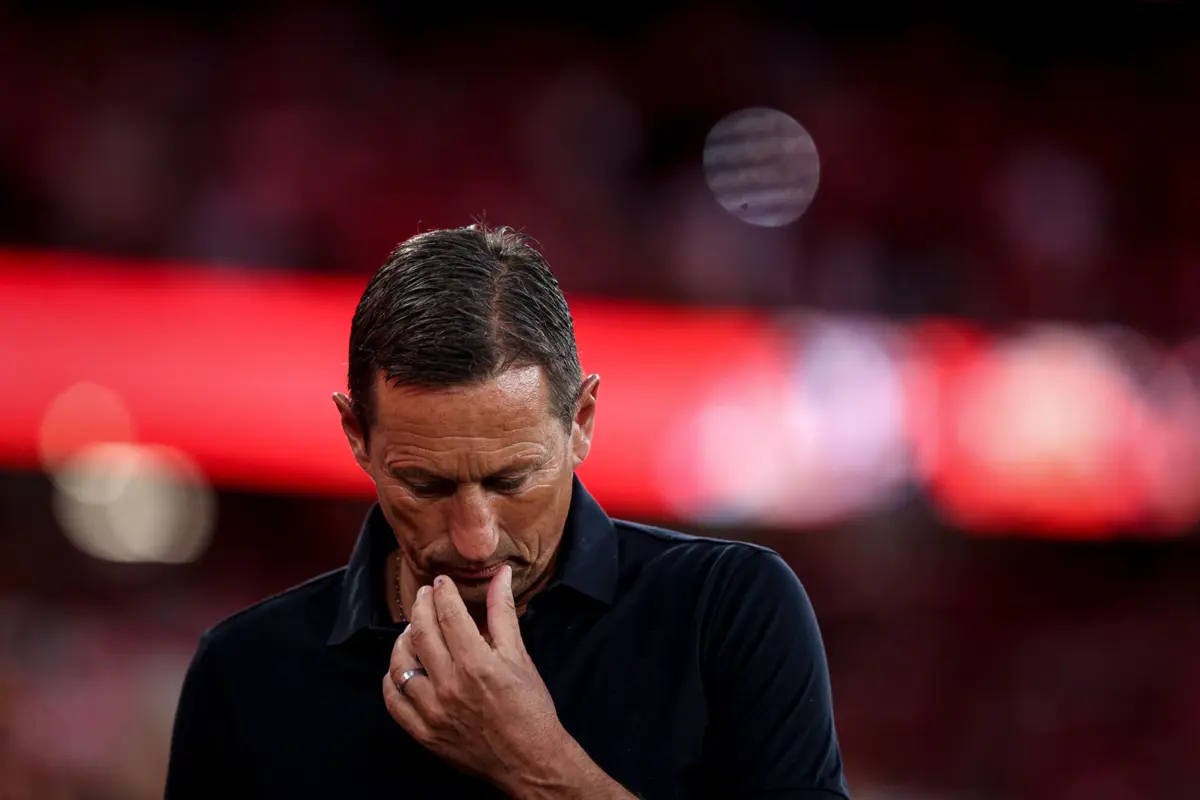 Roger Schmidt, treinador do Benfica