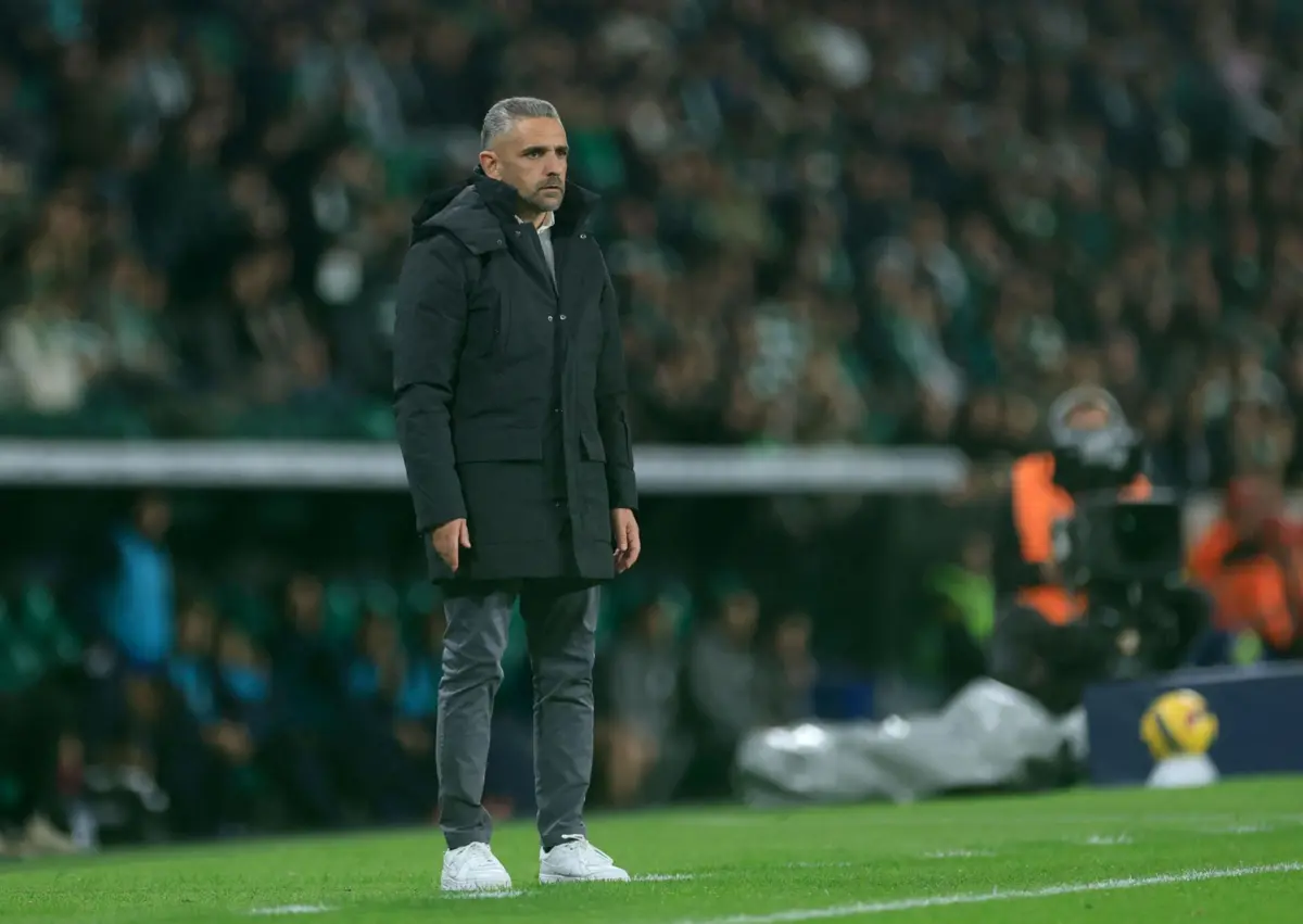 Rui Borges, treinador do Sporting