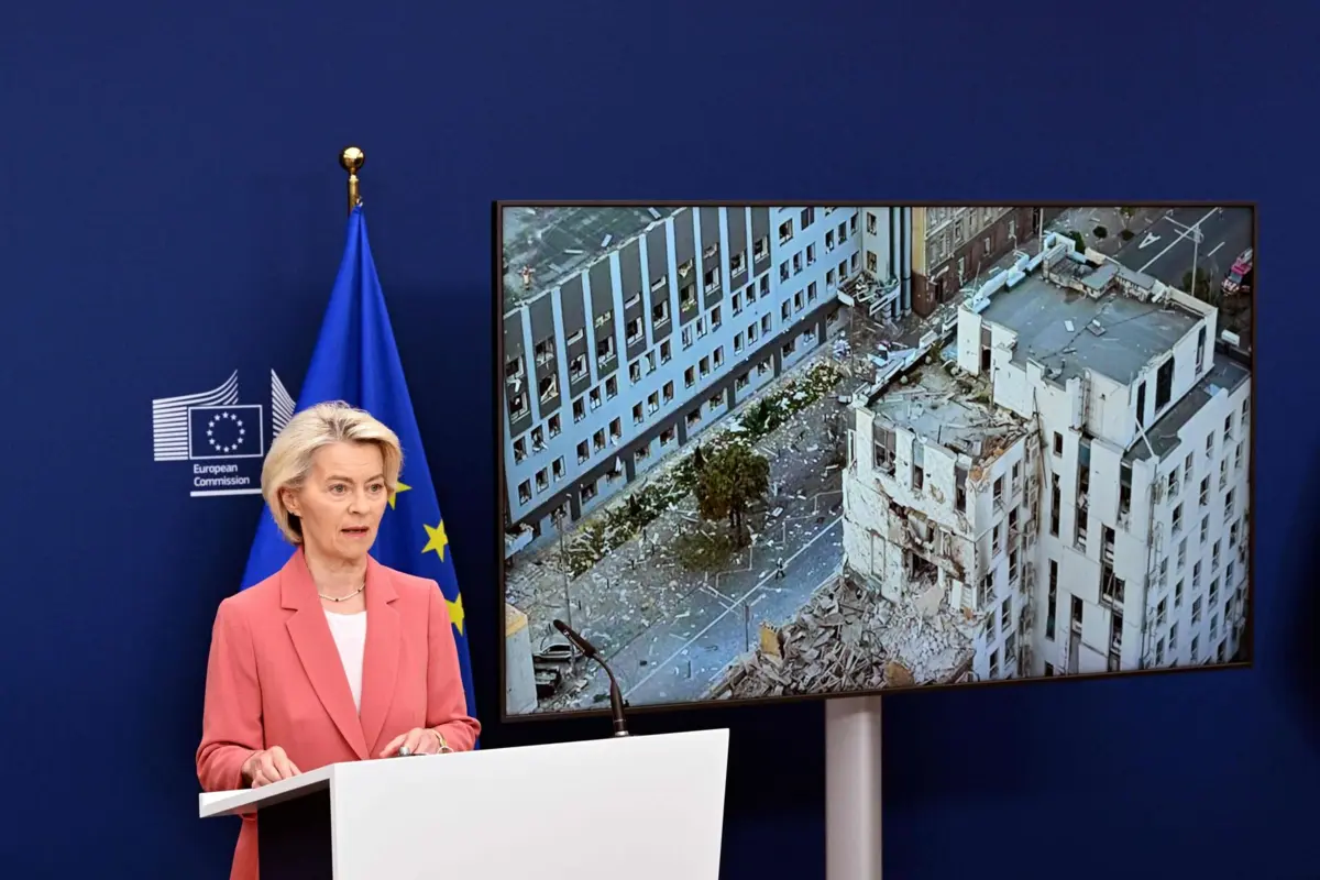 Presidente da Comissão Europeia "indignada" com ataque russo