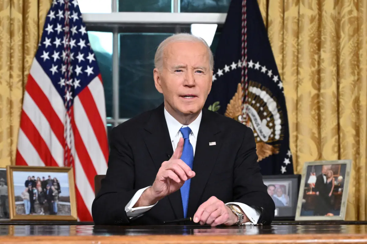 Imagem de contexto do artigo Último discurso: Biden avisa que "uma oligarquia está a ganhar forma na América"