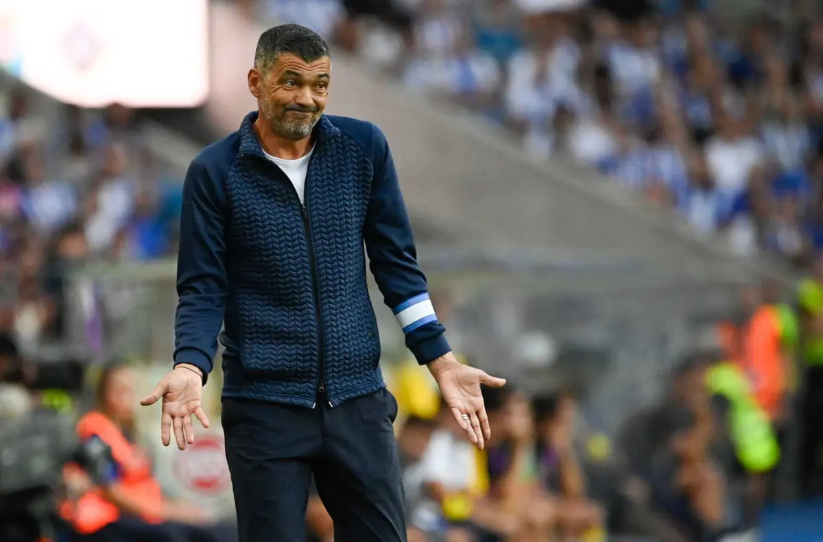 Sérgio Conceição, treinador do F. C. Porto