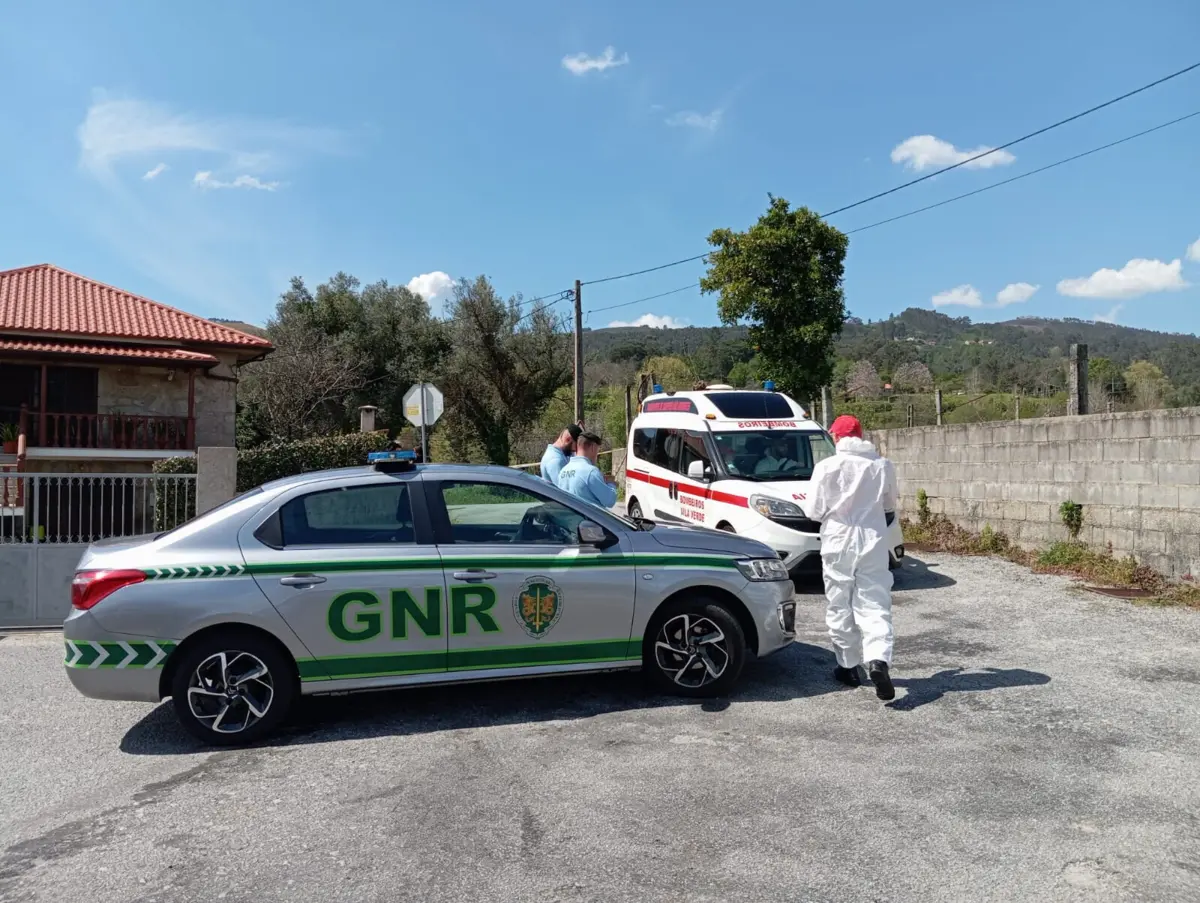 GNR e PJ de Braga estão no local