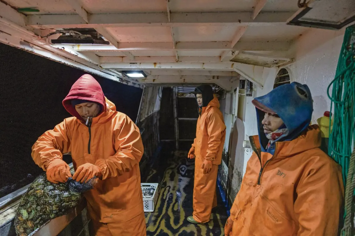 Na pesca artesanal, os indonésios já são 75% dos tripulantes a bordo