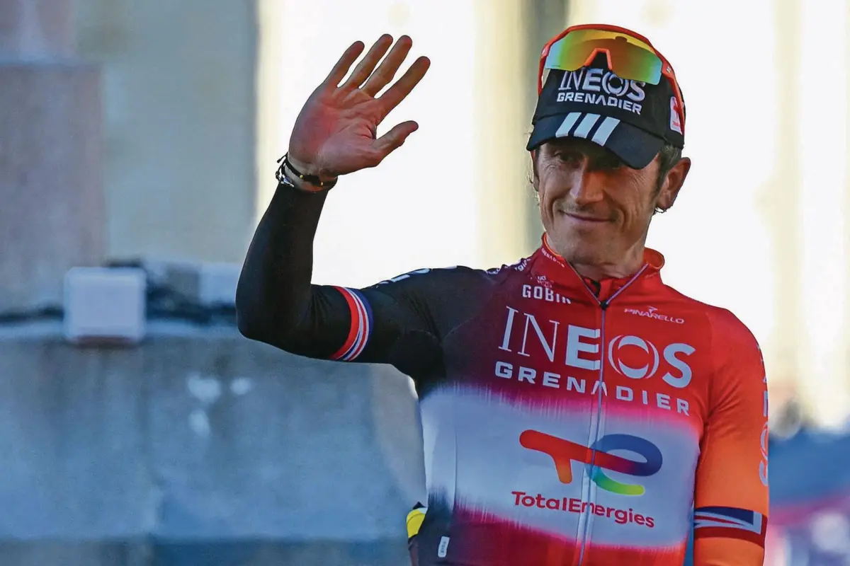 Geraint Thomas em novo cargo