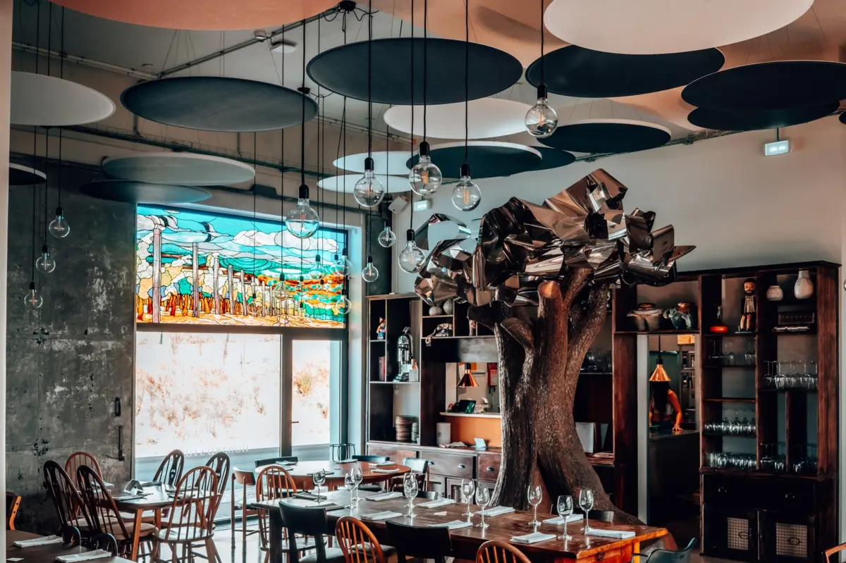 O restaurante da Howard's Folly, em Estremoz.